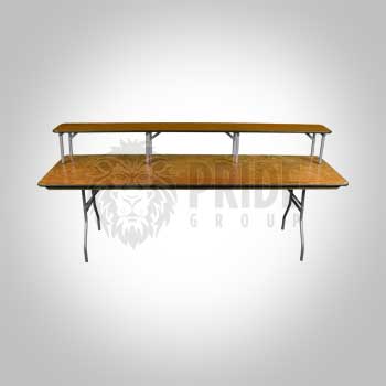 Table – 8’ Banquet – Wood