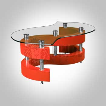 Coffee Table – Stack – Red