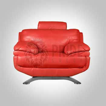 Arm Chair – Cardinal – Leather – Red