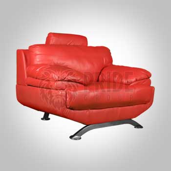 Arm Chair – Cardinal – Leather – Red