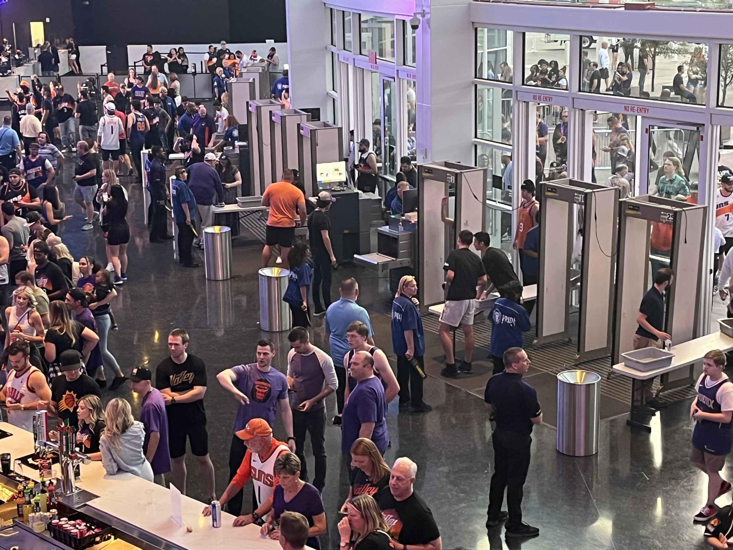 Security and crowd management.