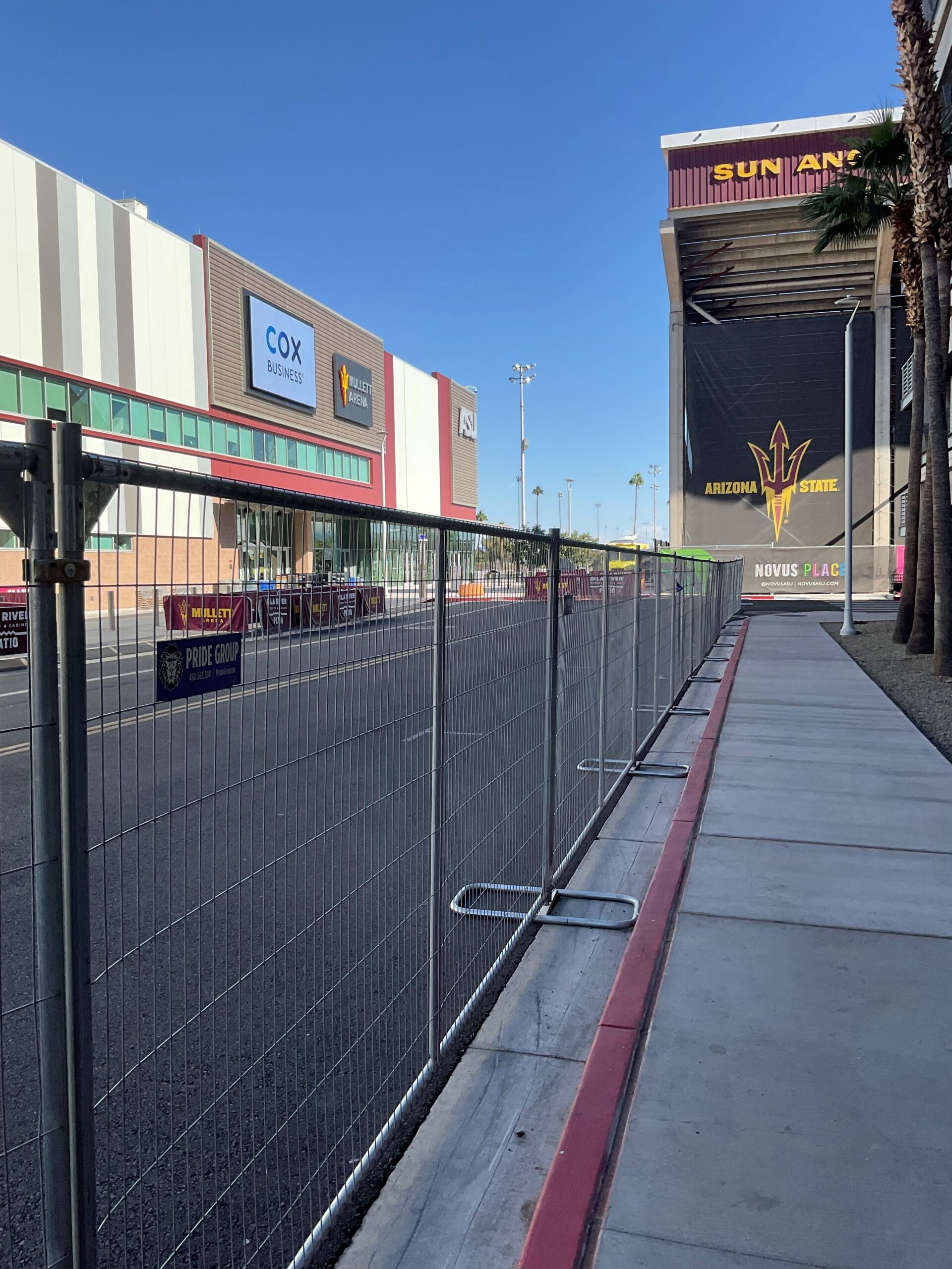 Perimeter and vehicle security.